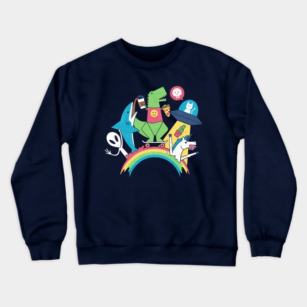 FTW Crewneck Sweatshirt by HandsOffMyDinosaur